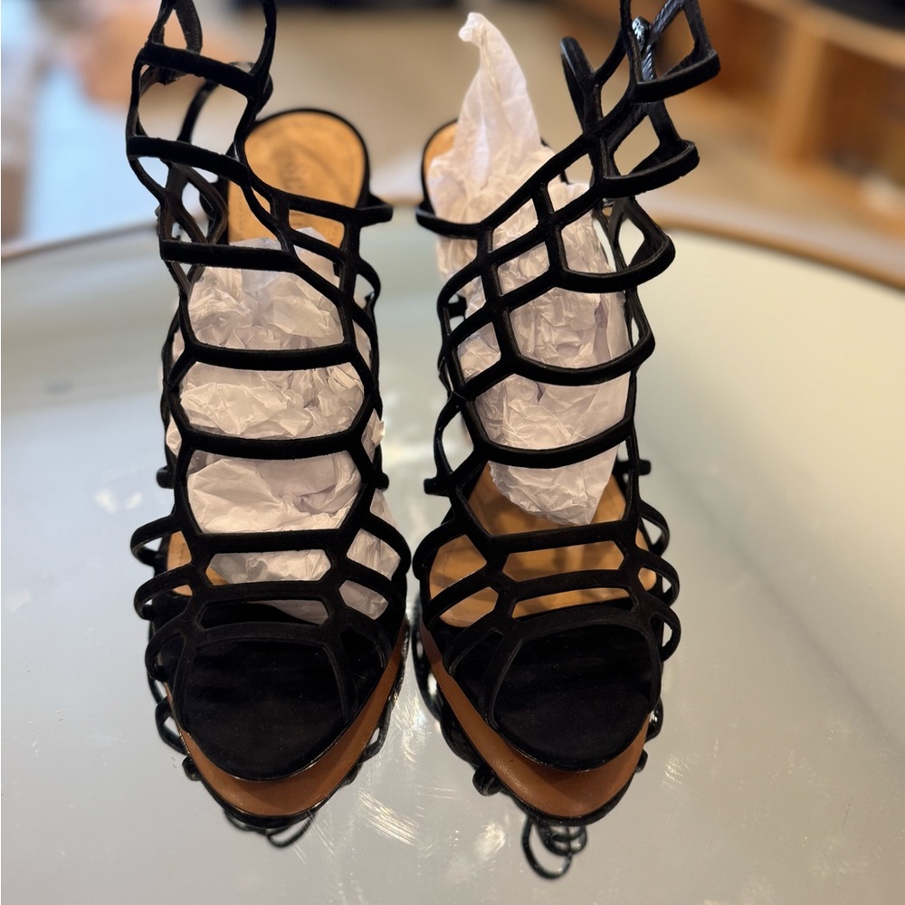 Brand new Black Strappy Women's Heels